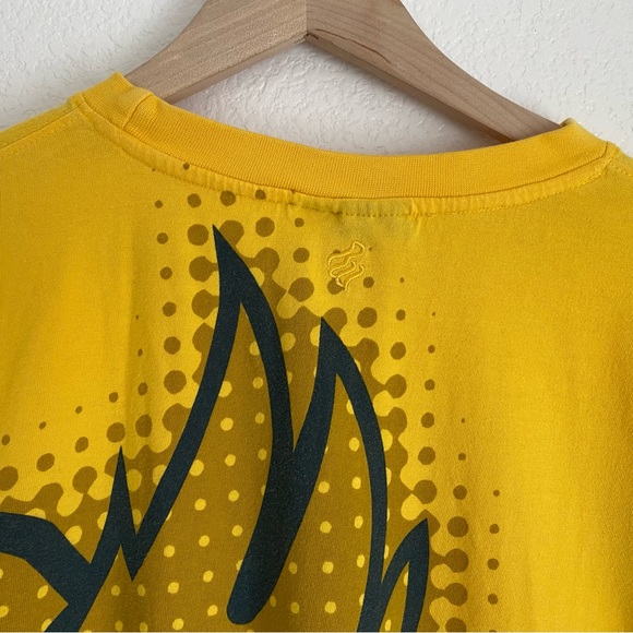 Y2K Rocawear Official front and back printed t-shirt, yellow, XXL - Picture 4 of 11